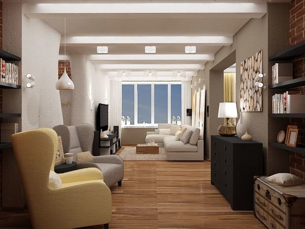 Фото из портфолио Легкий лофт – фотографии дизайна интерьеров на INMYROOM