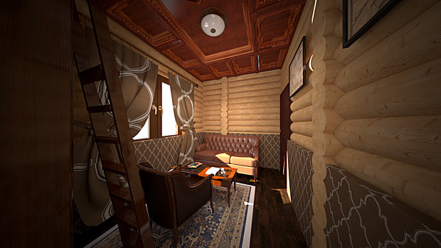 Фото из портфолио Коттедж п. Устиновка – фотографии дизайна интерьеров на INMYROOM