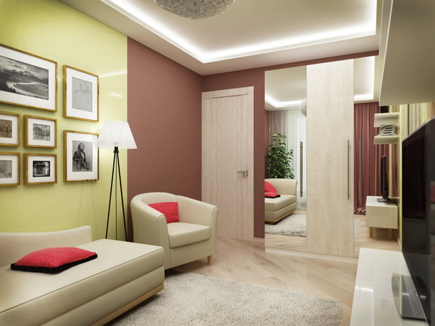 Фото из портфолио Сочное настроение – фотографии дизайна интерьеров на INMYROOM