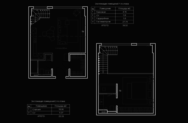 Фото из портфолио Апартаменты в ЖК TriBeCa – фотографии дизайна интерьеров на INMYROOM