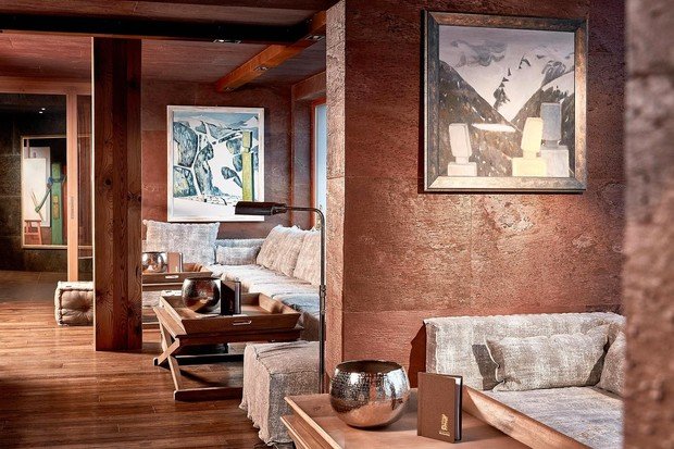 Фото из портфолио  Искусство и горы в отеле Hinterhag – фотографии дизайна интерьеров на INMYROOM