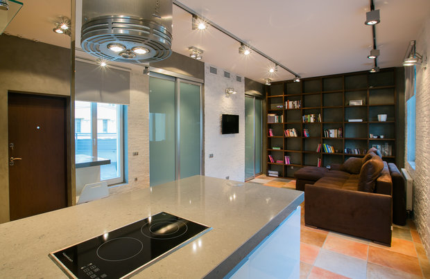 Фото из портфолио Лофт: петербургская версия  – фотографии дизайна интерьеров на INMYROOM