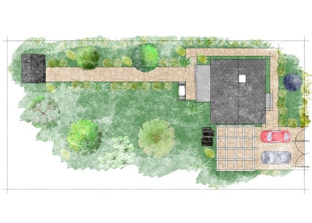 Фото из портфолио Ouz House sketch – фотографии дизайна интерьеров на INMYROOM