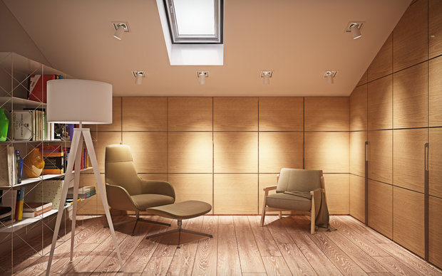 Фотография: Кабинет в стиле Современный, Дом, Проект недели, Московская область, Таунхаус, Павел Ивонин, Kaskad Park – фото на INMYROOM