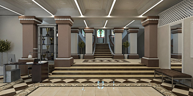 Фото из портфолио Интерьер общественных помещений – фотографии дизайна интерьеров на INMYROOM
