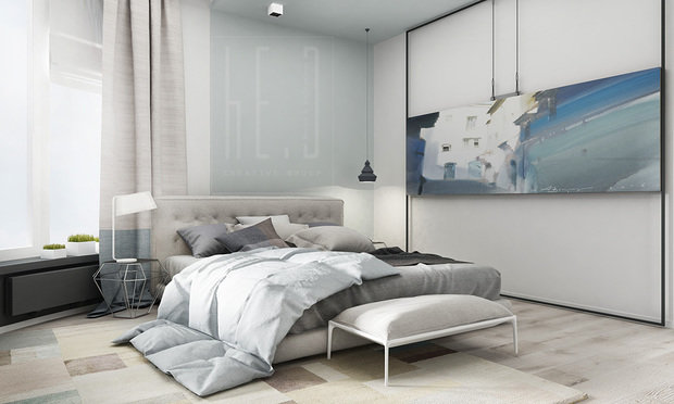 Фото из портфолио Blue details – фотографии дизайна интерьеров на INMYROOM