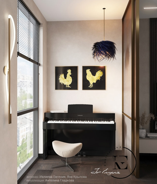 Фото из портфолио Квартира в неорусском стиле. – фотографии дизайна интерьеров на INMYROOM