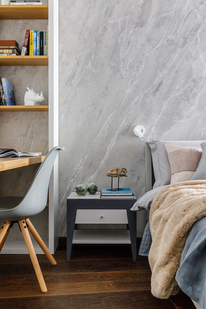 Фотография: Спальня в стиле Современный, Квартира, Проект дня, Москва, 4 и больше, Более 90 метров, Бюро IVA – фото на INMYROOM