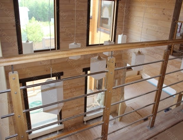 Фото из портфолио Коттедж из бруса – фотографии дизайна интерьеров на INMYROOM