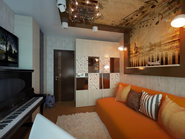 Фото из портфолио квартира  с восточной изюминкой – фотографии дизайна интерьеров на INMYROOM