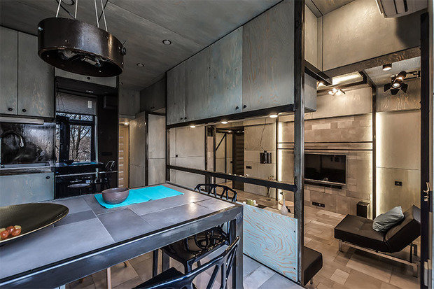 Фото из портфолио Квартира Лофт – фотографии дизайна интерьеров на INMYROOM