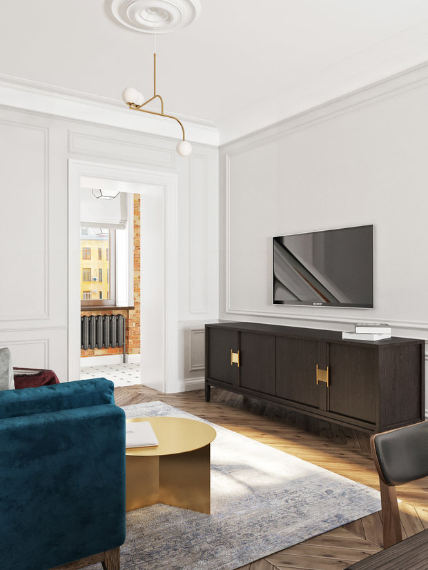 Фото из портфолио PITER FLAT – фотографии дизайна интерьеров на INMYROOM