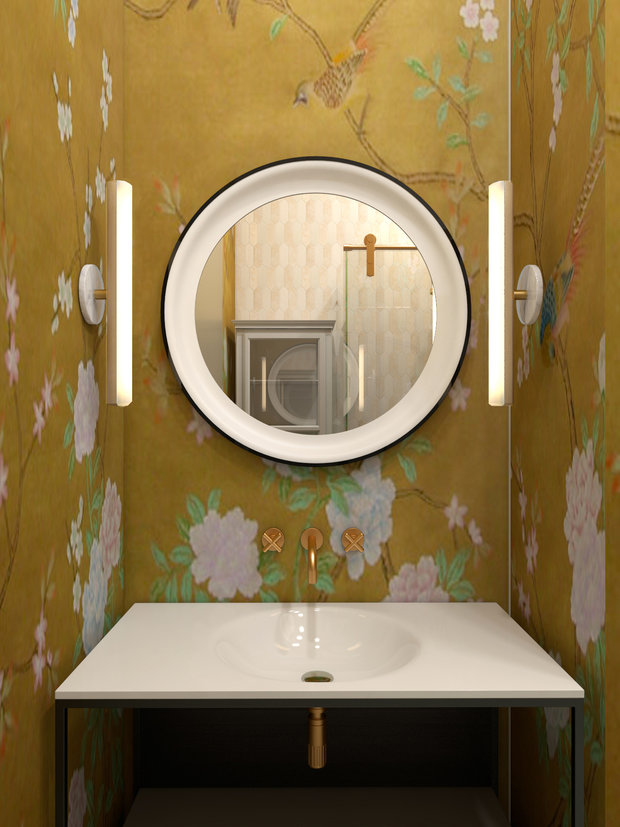 Фотография: Ванная в стиле Современный, Эклектика, Дом, Минимализм, Проект недели – фото на INMYROOM