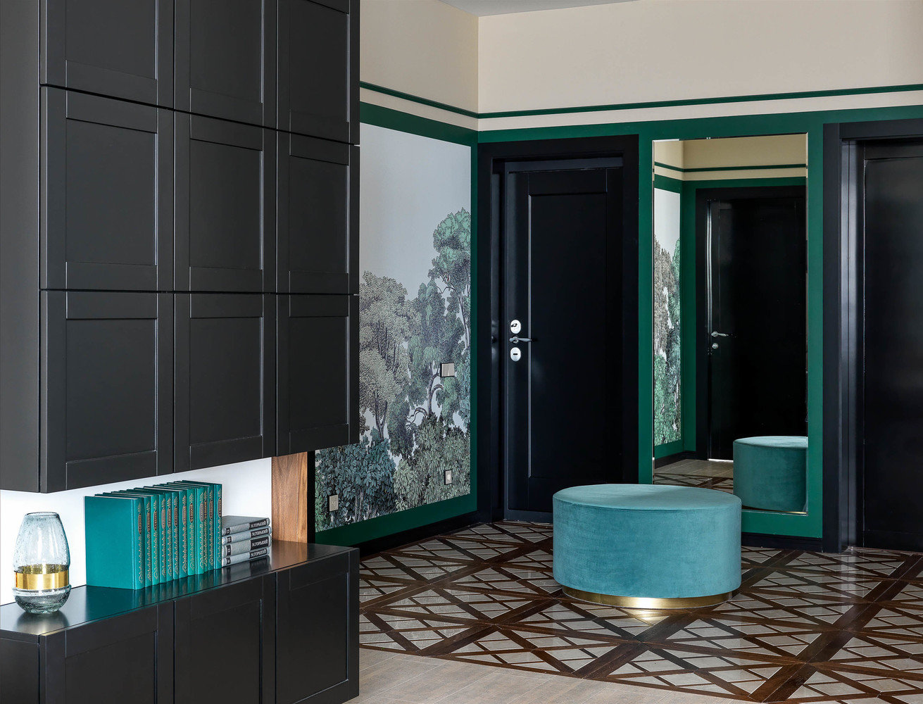 Фотография: Прихожая в стиле Современный, Эклектика, Квартира, Белый, Проект недели, Москва, Зеленый, Бежевый, Розовый, Бирюзовый, Коричневый, Монолитный дом, 3 комнаты, Более 90 метров, Н-Куб, Николай Николаев – фото на INMYROOM Фотография: Прихожая в стиле Современный, Эклектика, Квартира, Белый, Проект недели, Москва, Зеленый, Бежевый, Розовый, Бирюзовый, Коричневый, Монолитный дом, 3 комнаты, Более 90 метров, Н-Куб, Николай Николаев – фото на INMYROOM