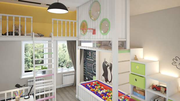 Фото из портфолио Дом, 2 этажа, 250 м2 – фотографии дизайна интерьеров на INMYROOM