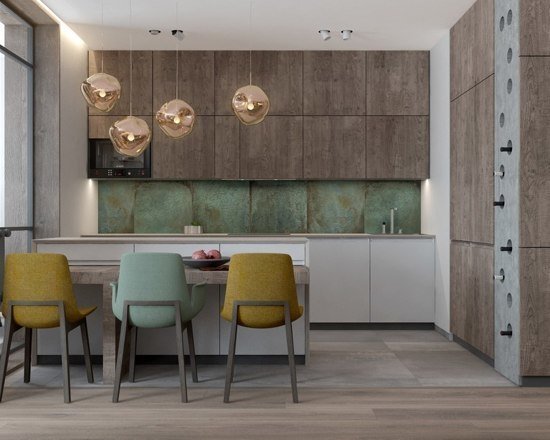 Фото из портфолио Современный эко-интерьер – фотографии дизайна интерьеров на INMYROOM