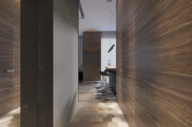 Фото из портфолио 1к квартира. Как все уместить? – фотографии дизайна интерьеров на INMYROOM