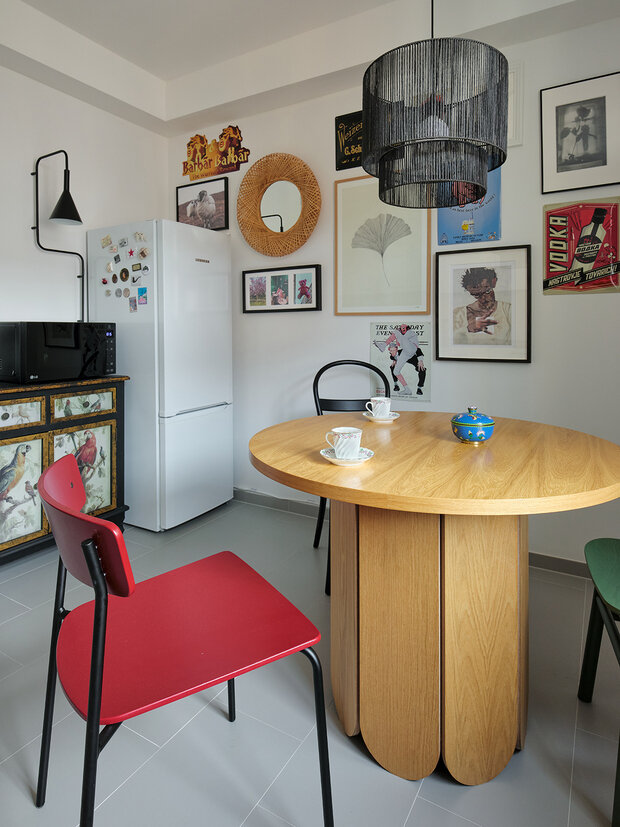 Фотография: Кухня и столовая в стиле Современный, Минимализм, Квартира, Проект дня, Берлин, 2 комнаты, 60-90 метров, современный с элементами минимализма и лофта, Елена Коломейцева – фото на INMYROOM