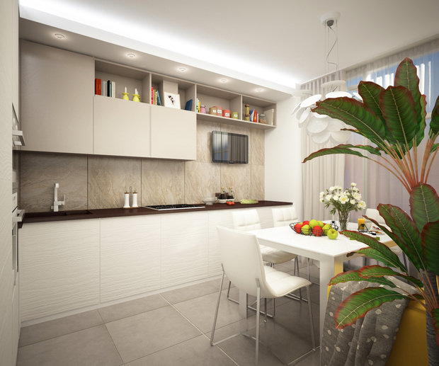 Фото из портфолио Квартира в ЖК Московская 21, 79 м2 – фотографии дизайна интерьеров на INMYROOM