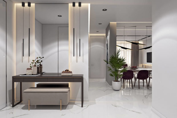 Фото из портфолио ЖК «Достояние» 120 кв.м. – фотографии дизайна интерьеров на INMYROOM