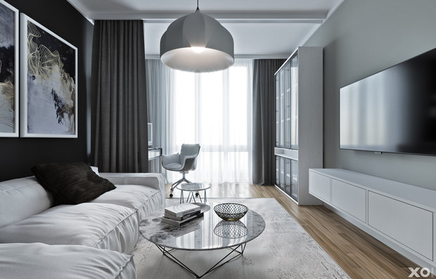 Фото из портфолио XODesign для КиевГорСтрой – фотографии дизайна интерьеров на INMYROOM