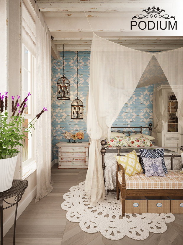 Фото из портфолио Спальня в стиле Прованс – фотографии дизайна интерьеров на InMyRoom.ru