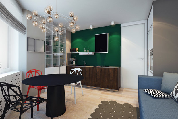 Фото из портфолио Квартира г.Минск, 73 кв.м. – фотографии дизайна интерьеров на INMYROOM