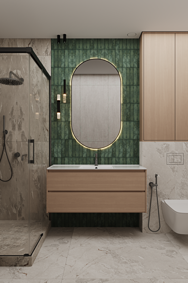 Фото из портфолио Квартира ЖК Грани  – фотографии дизайна интерьеров на INMYROOM