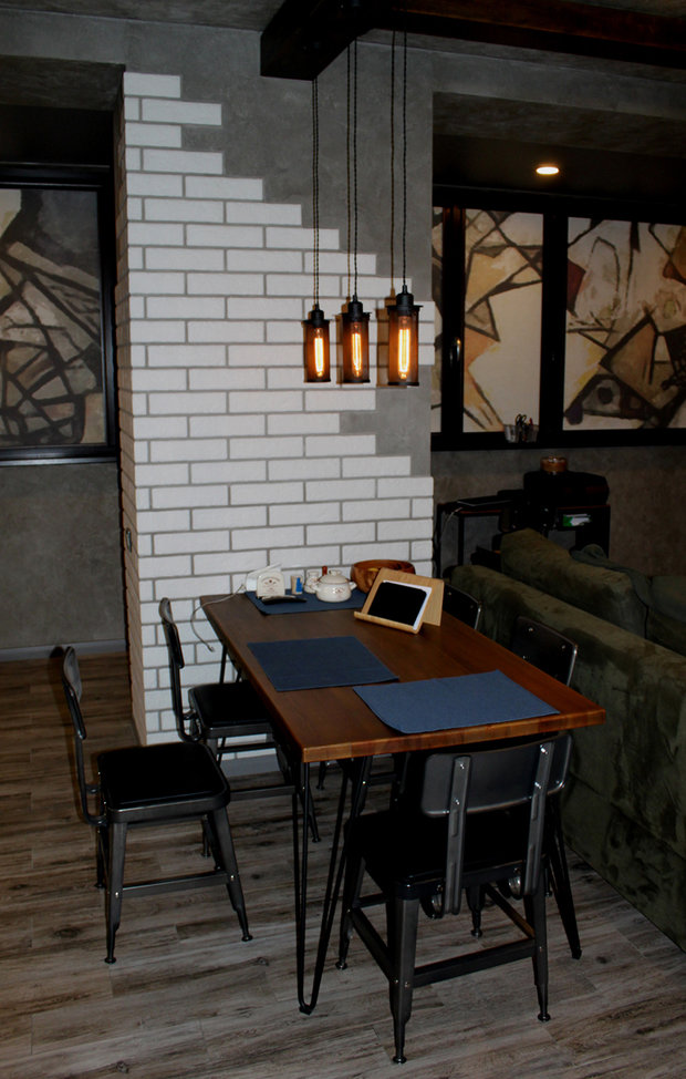 Фото из портфолио Проект Лофт – фотографии дизайна интерьеров на INMYROOM