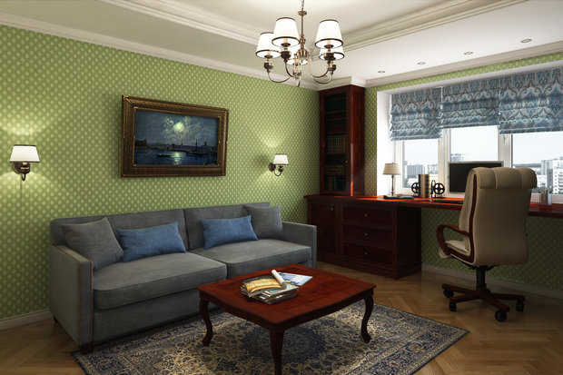 Фото из портфолио Двухэтажная квартира "Уютная Англия" – фотографии дизайна интерьеров на INMYROOM