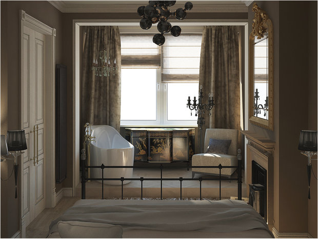 Фотография: Спальня в стиле Прованс и Кантри, Эклектика – фото на INMYROOM