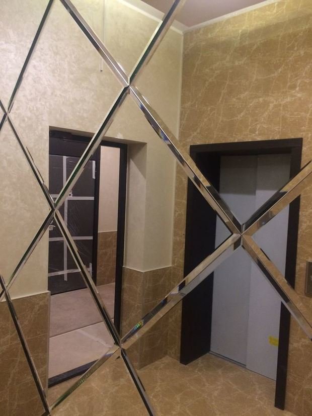 Фото из портфолио Зеркальное панно – фотографии дизайна интерьеров на INMYROOM
