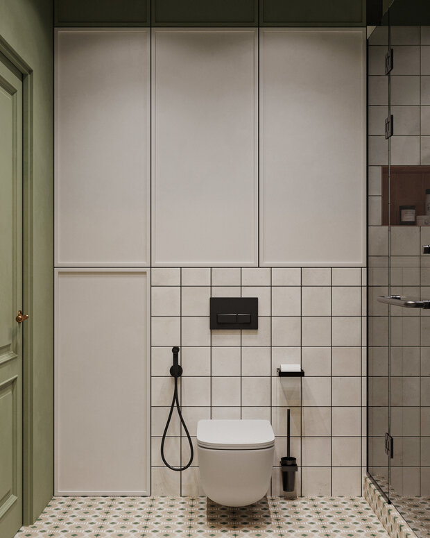 Фотография: Ванная в стиле Современный, Эклектика, Винтажный, Проект дня – фото на INMYROOM