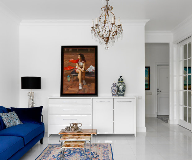 Фото из портфолио Белая квартира  – фотографии дизайна интерьеров на INMYROOM