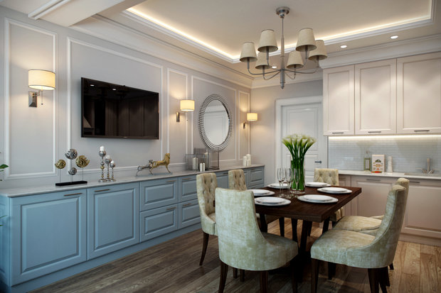 Фото из портфолио Гармония жизненного пространства – фотографии дизайна интерьеров на INMYROOM