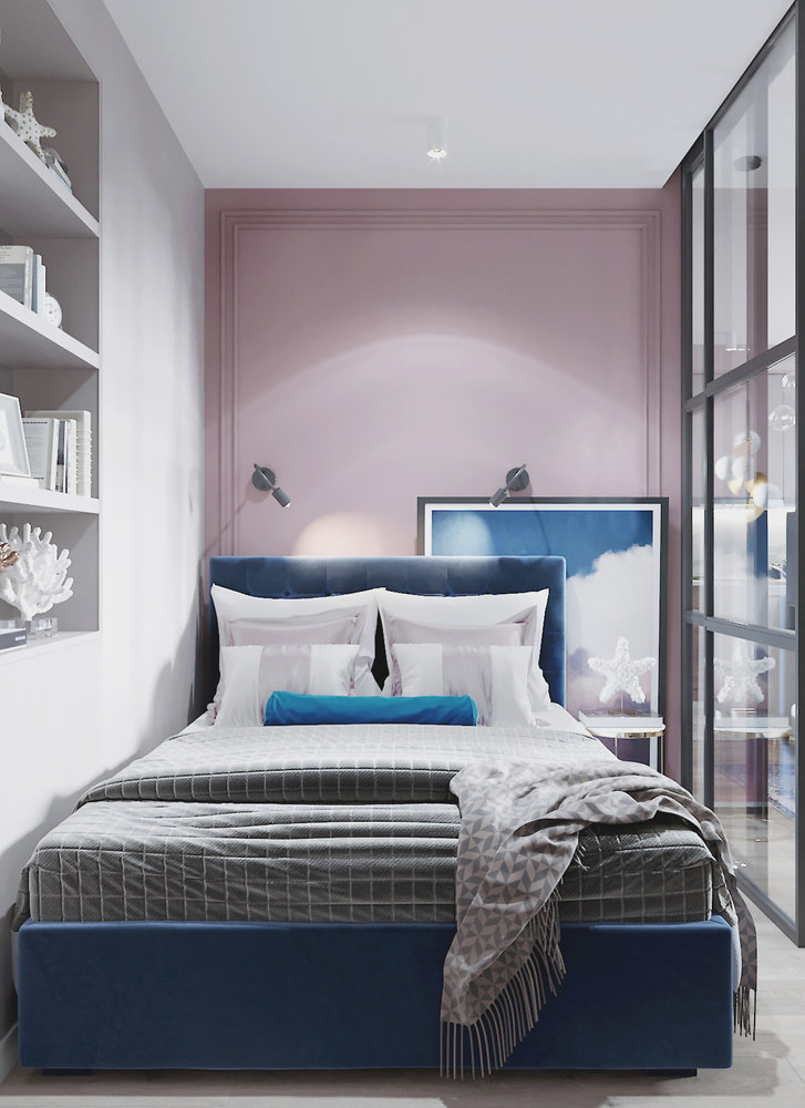 Фотография: Спальня в стиле Современный, Малогабаритная квартира, Квартира, Студия, Проект недели, Красногорск, до 40 метров, Ольга Бойцова – фото на INMYROOM Фотография: Спальня в стиле Современный, Малогабаритная квартира, Квартира, Студия, Проект недели, Красногорск, до 40 метров, Ольга Бойцова – фото на INMYROOM