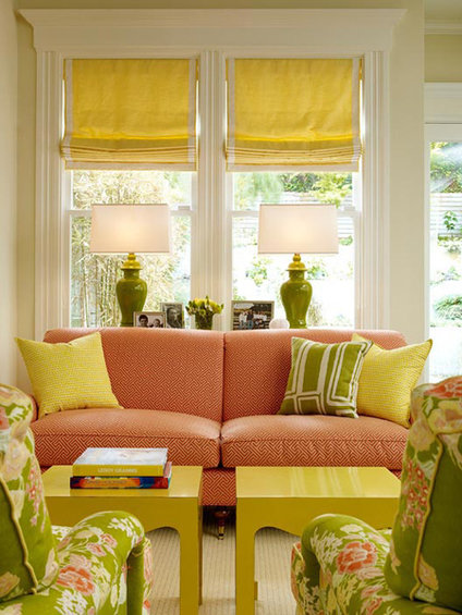 Фотография: Гостиная в стиле Прованс и Кантри, Восточный, Декор интерьера, Дизайн интерьера, Цвет в интерьере – фото на INMYROOM