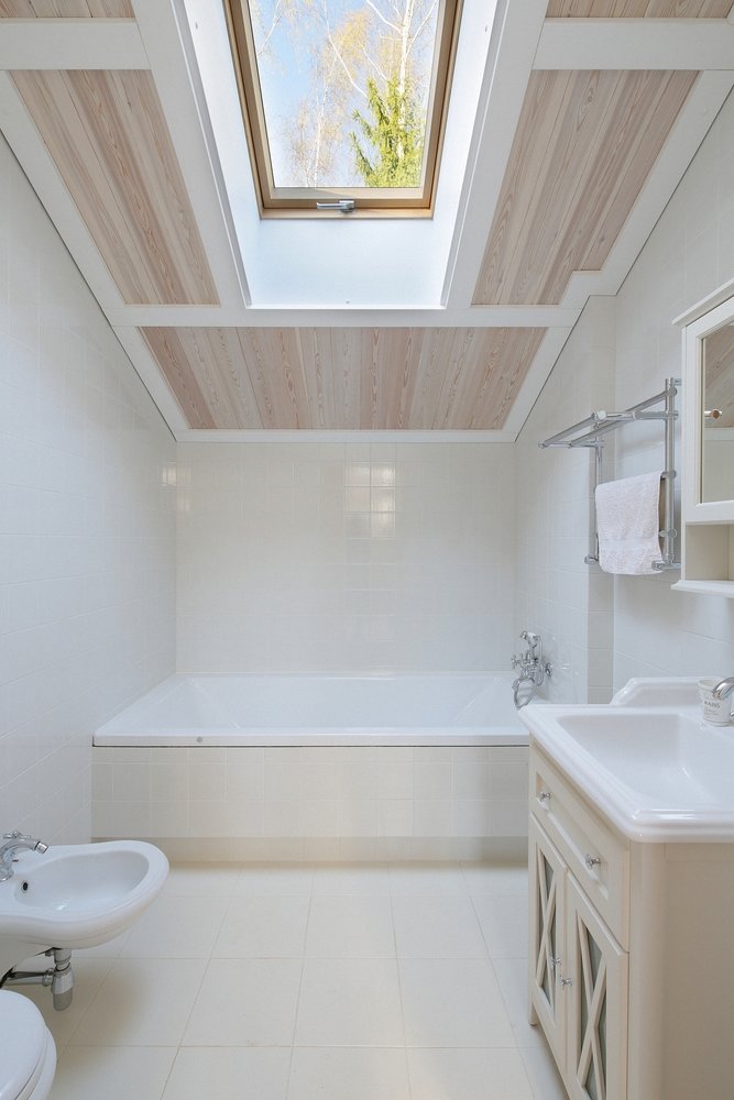 Фотография: Ванная в стиле Прованс и Кантри, Дом, Проект недели, Московская область, дом из клееного бруса, Палекс Дизайн – фото на INMYROOM