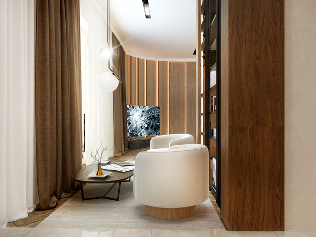 Фото из портфолио квартира с фитостеной – фотографии дизайна интерьеров на INMYROOM