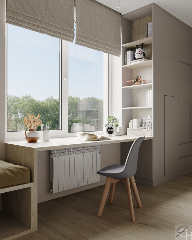 Фото из портфолио Стильные НЕдетские – фотографии дизайна интерьеров на INMYROOM