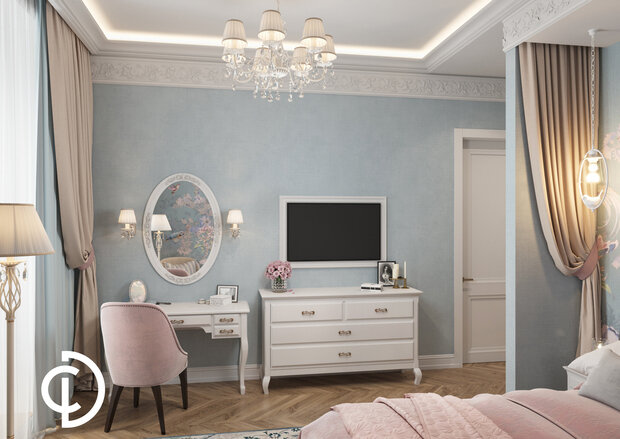 Фото из портфолио Квартира 155 м² на ул. Остоженка – фотографии дизайна интерьеров на INMYROOM