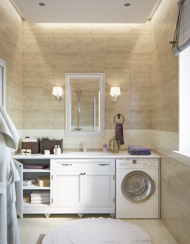 Фото из портфолио Загородный дом в Ленинградской области – фотографии дизайна интерьеров на INMYROOM