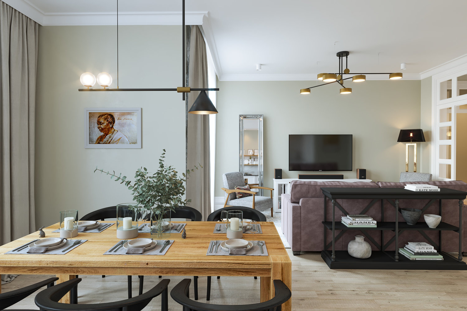 Фотография: Кухня и столовая в стиле Современный, Квартира, Проект дня, Санкт-Петербург, Монолитный дом, 3 комнаты, Более 90 метров, Эльжбета Чегарова – фото на INMYROOM Фотография: Кухня и столовая в стиле Современный, Квартира, Проект дня, Санкт-Петербург, Монолитный дом, 3 комнаты, Более 90 метров, Эльжбета Чегарова – фото на INMYROOM