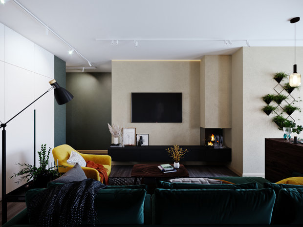 Фото из портфолио  Apartment «Summer garden»  – фотографии дизайна интерьеров на INMYROOM
