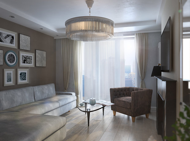 Фото из портфолио Квартира 72 кв м – фотографии дизайна интерьеров на INMYROOM