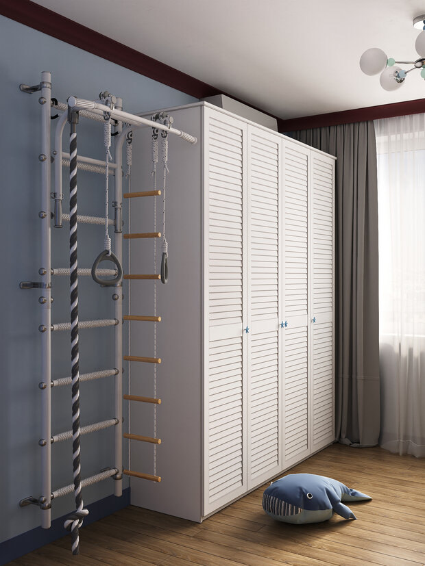 Фотография: Детская в стиле Современный, Эклектика, Квартира, Проект дня, Санкт-Петербург, Ирина Собыленская, Панельный дом, 3 комнаты, 40-60 метров, 60-90 метров – фото на INMYROOM