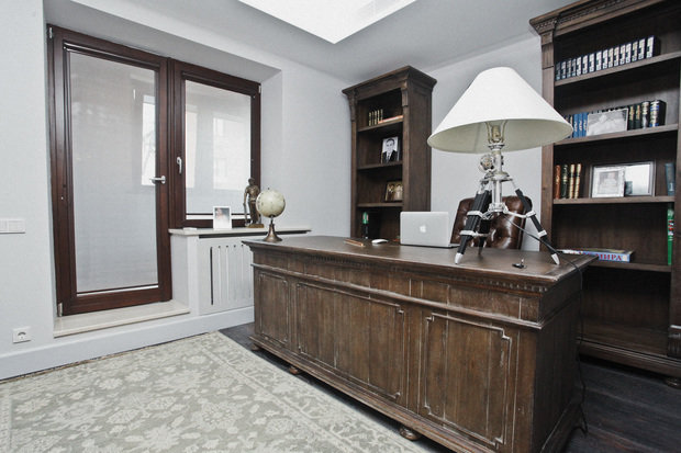 Фотография: Офис в стиле Прованс и Кантри, Квартира, Дома и квартиры, Москва – фото на INMYROOM