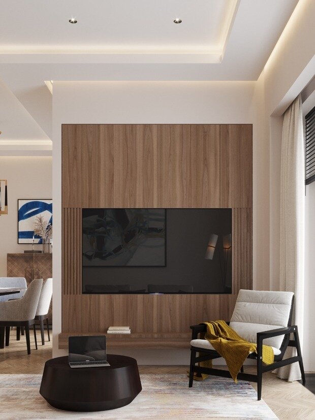 Фото из портфолио Prime Park - 80 кв.м – фотографии дизайна интерьеров на INMYROOM