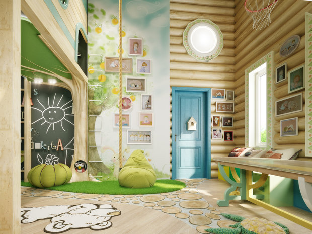 Фото из портфолио Дом счастья – фотографии дизайна интерьеров на INMYROOM