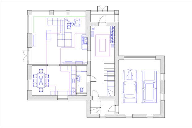 Фото из портфолио Коттедж в стиле "минимализм" – фотографии дизайна интерьеров на INMYROOM